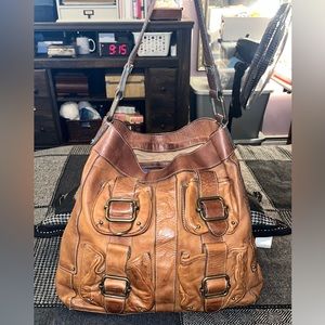 Luxury Genuine Leather Banana Republic Hobo bag EUC!!!